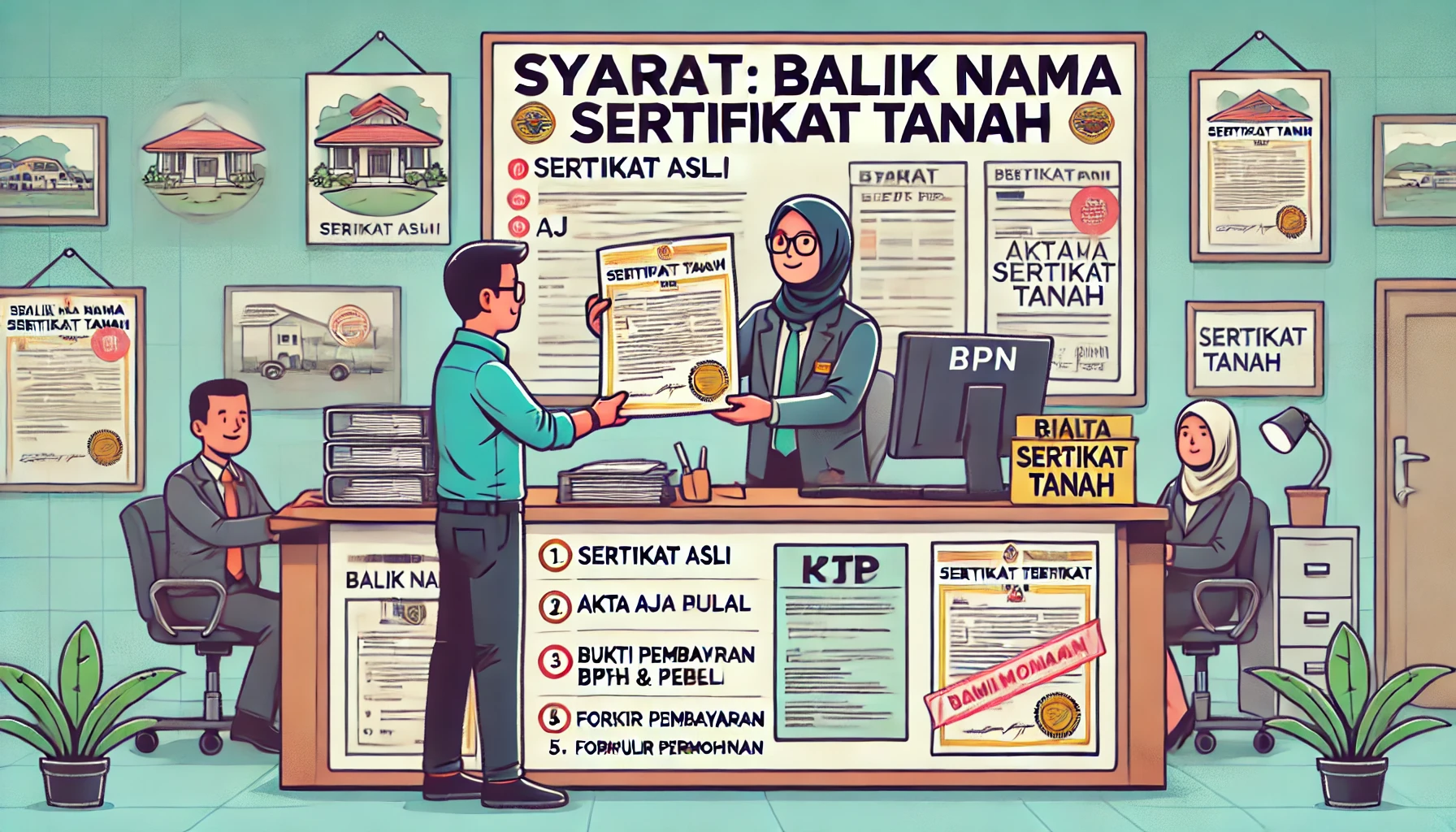 Panduan Lengkap Syarat dan Biaya Balik Nama Sertifikat Tanah
